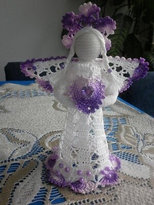 Novogodisnji Andjeli Heklanje Seme Christmas Decoration 73 